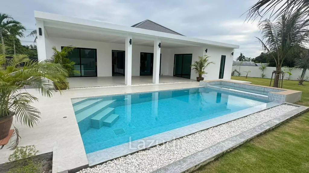 Pet (Cat) Friendly 384 sqm Modern Pool Villa  in Hin Lek Fai