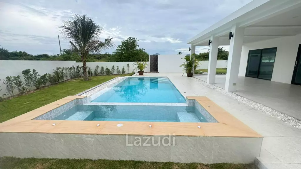 Pet (Cat) Friendly 384 sqm Modern Pool Villa  in Hin Lek Fai