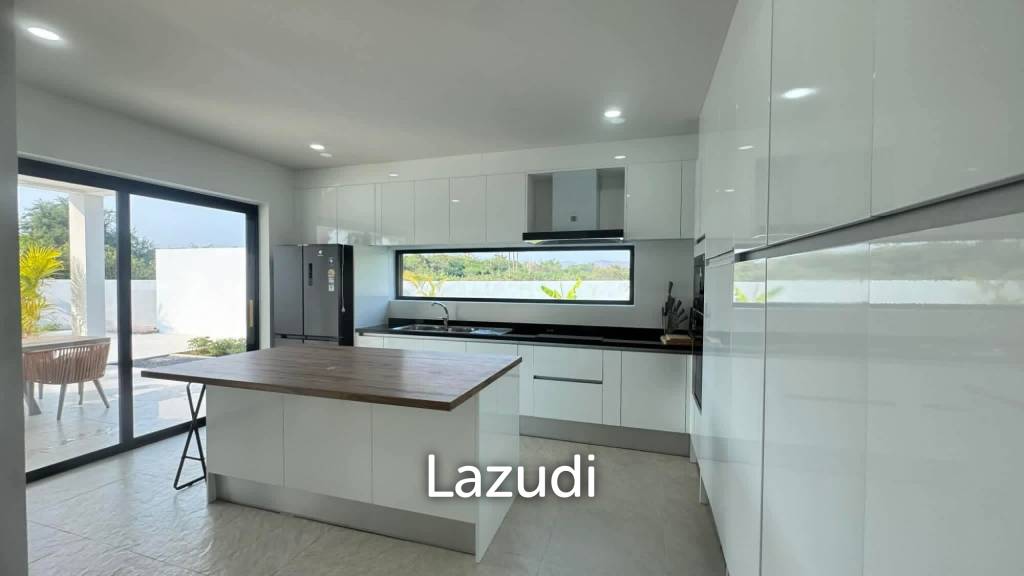 Pet (Cat) Friendly 384 sqm Modern Pool Villa  in Hin Lek Fai