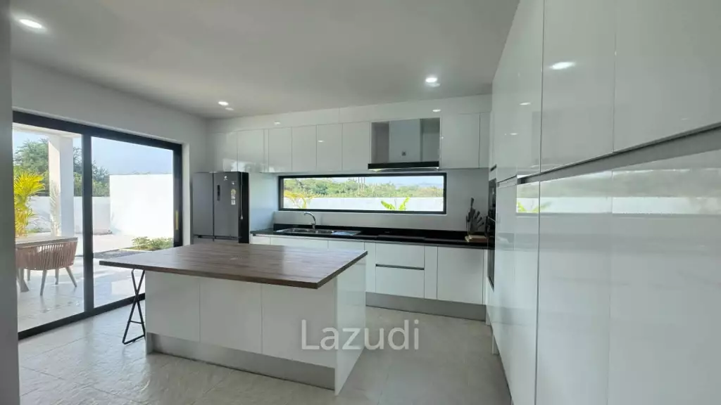 Pet (Cat) Friendly 384 sqm Modern Pool Villa  in Hin Lek Fai