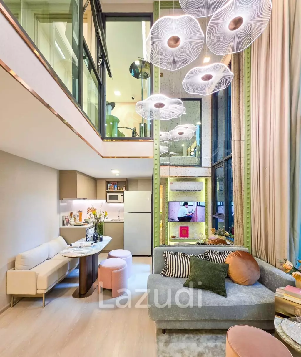 2 Bed 2 Bath Loft at XELF by Sansiri Khlong Toei Bangkok