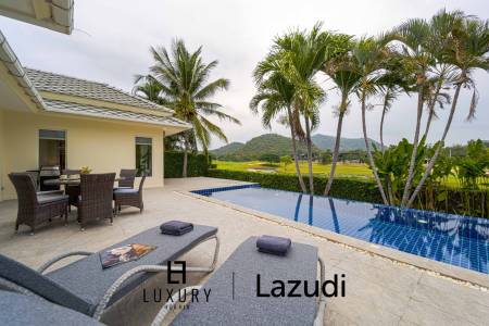 พูลวิลล่า 3 ห้องนอน ในแบล็คเมานท์เทน หัวหิน (BM30)