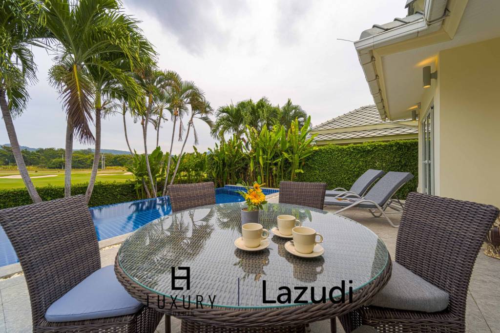 พูลวิลล่า 3 ห้องนอน ในแบล็คเมานท์เทน หัวหิน (BM30)