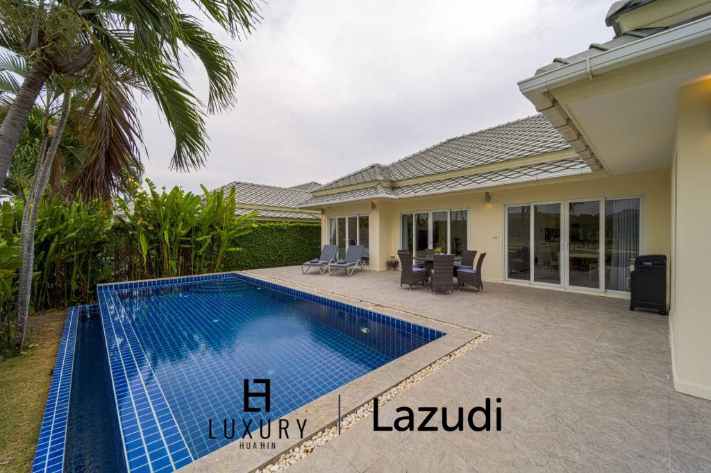 พูลวิลล่า 3 ห้องนอน ในแบล็คเมานท์เทน หัวหิน (BM30)