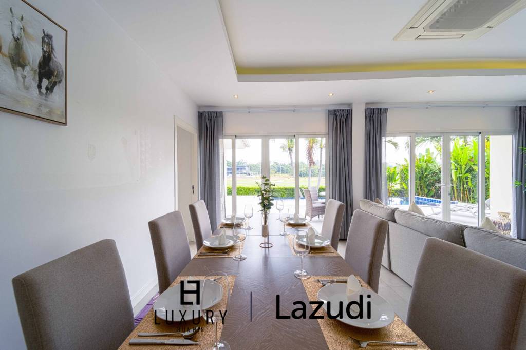 พูลวิลล่า 3 ห้องนอน ในแบล็คเมานท์เทน หัวหิน (BM30)