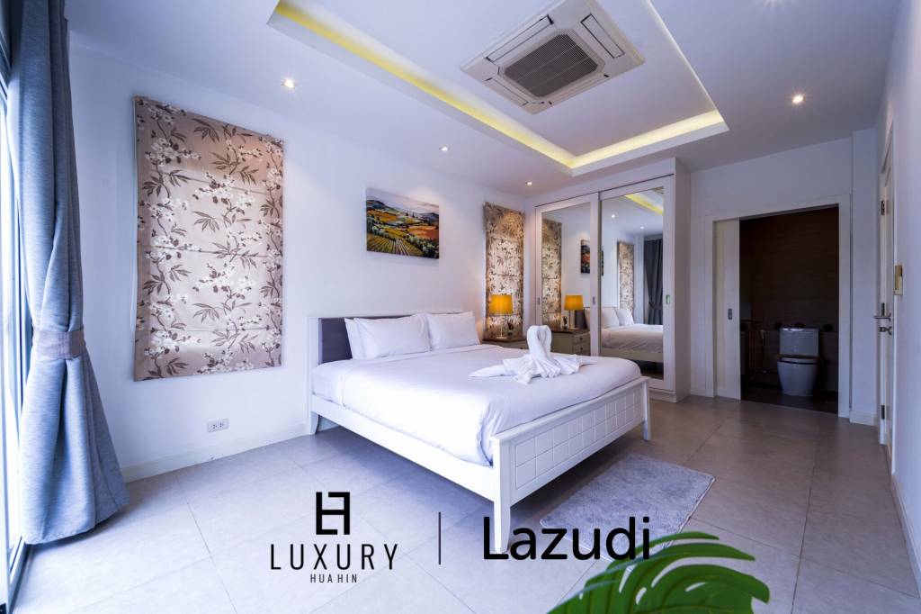 พูลวิลล่า 3 ห้องนอน ในแบล็คเมานท์เทน หัวหิน (BM30)