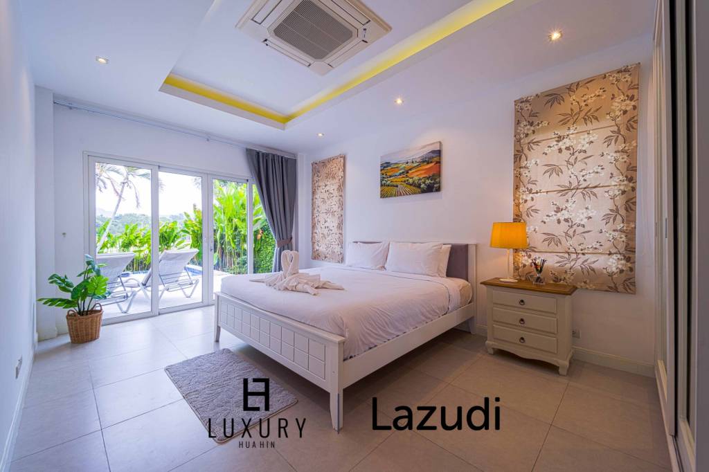 พูลวิลล่า 3 ห้องนอน ในแบล็คเมานท์เทน หัวหิน (BM30)