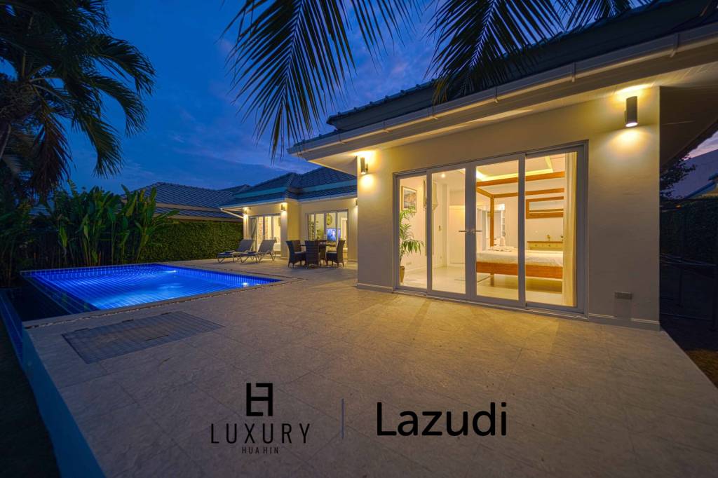 พูลวิลล่า 3 ห้องนอน ในแบล็คเมานท์เทน หัวหิน (BM30)