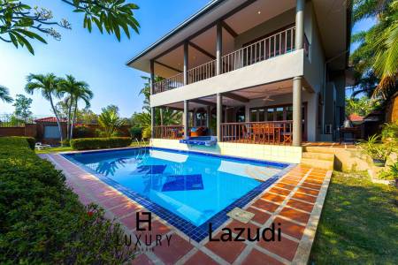 พูลวิลล่า 5 ห้องนอน สำหรับเช่าพักผ่อน – ซอยหัวหิน 116