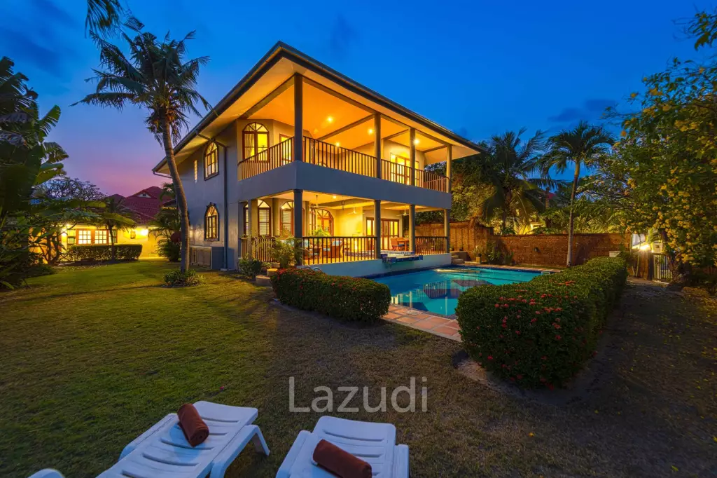5BR Pool Villa-Close to Beach and City (CV5)