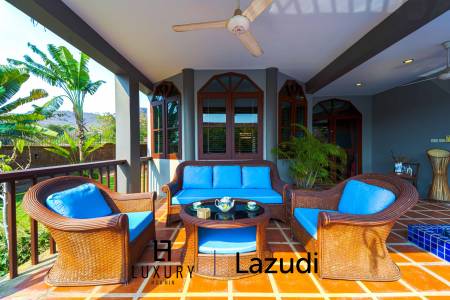 พูลวิลล่า 5 ห้องนอน สำหรับเช่าพักผ่อน – ซอยหัวหิน 116