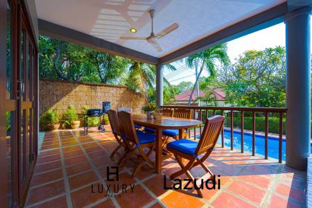 พูลวิลล่า 5 ห้องนอน สำหรับเช่าพักผ่อน – ซอยหัวหิน 116