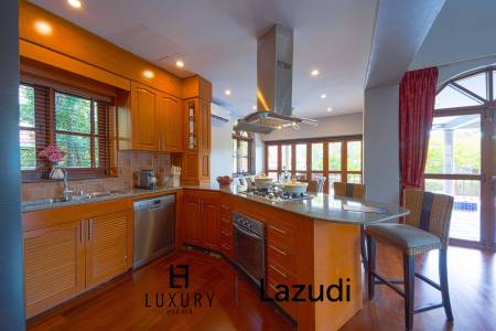 พูลวิลล่า 5 ห้องนอน สำหรับเช่าพักผ่อน – ซอยหัวหิน 116