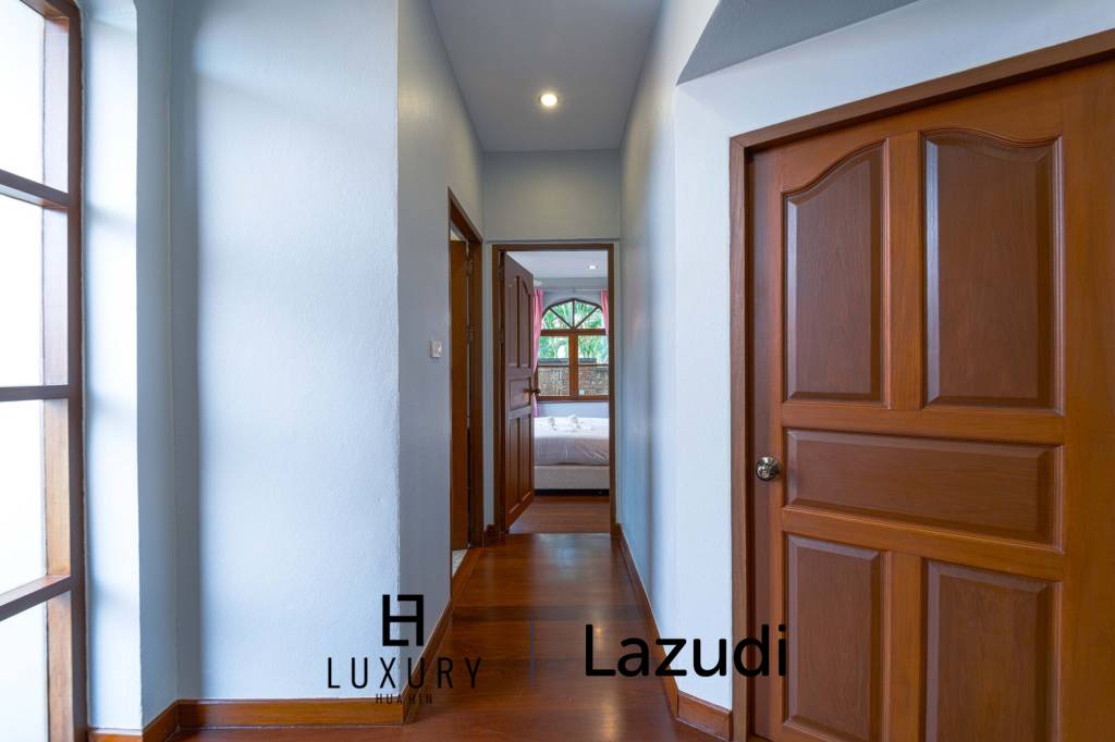 พูลวิลล่า 5 ห้องนอน สำหรับเช่าพักผ่อน – ซอยหัวหิน 116