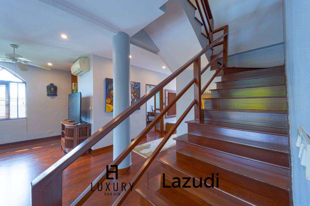 พูลวิลล่า 5 ห้องนอน สำหรับเช่าพักผ่อน – ซอยหัวหิน 116