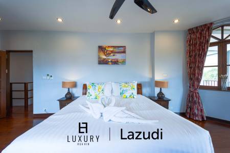 พูลวิลล่า 5 ห้องนอน สำหรับเช่าพักผ่อน – ซอยหัวหิน 116