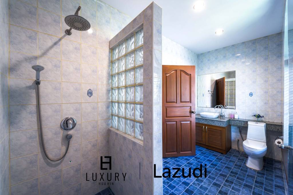 พูลวิลล่า 5 ห้องนอน สำหรับเช่าพักผ่อน – ซอยหัวหิน 116