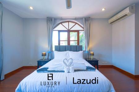 พูลวิลล่า 5 ห้องนอน สำหรับเช่าพักผ่อน – ซอยหัวหิน 116