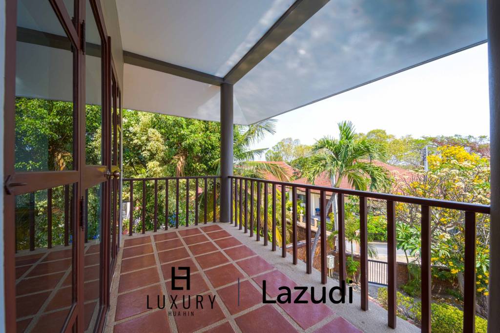 พูลวิลล่า 5 ห้องนอน สำหรับเช่าพักผ่อน – ซอยหัวหิน 116