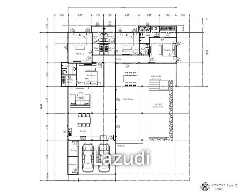 273 Sqm Pool Villa in Hin Lek Fai Hua Hin – 800 sqm land in 99 Village