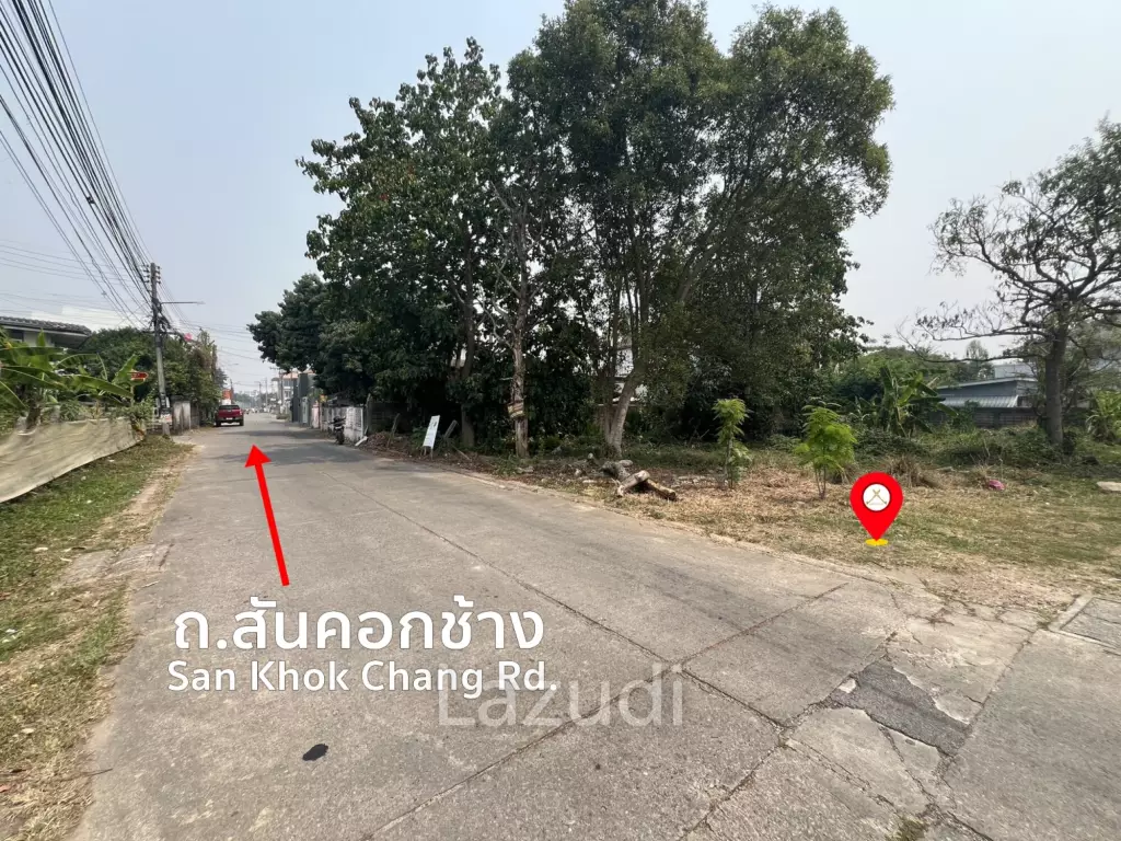 ขายที่ดิน 97.2 ตรว. แปลงหัวมุมในตัวเมืองเชียงราย