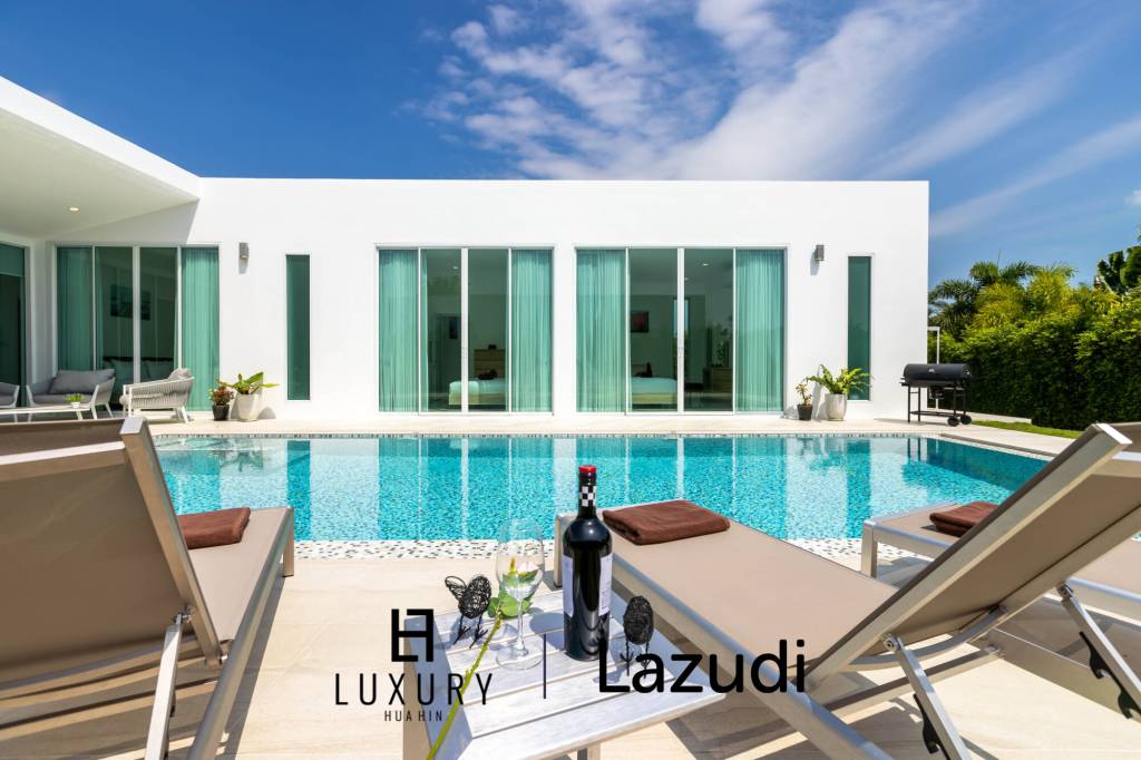 550 Kvm 4 Seng 3 Bad Villa for Leie