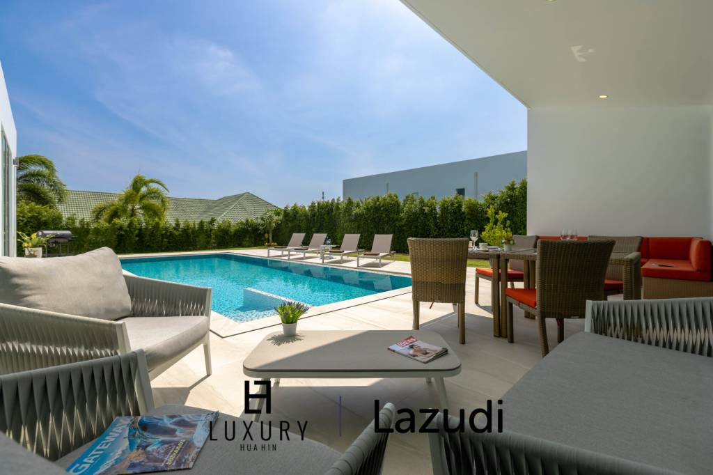 550 Kvm 4 Seng 3 Bad Villa for Leie