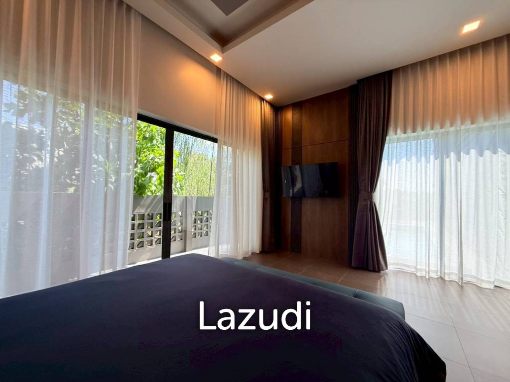 Modern Private Pool Villa Near Mabprachan Lake