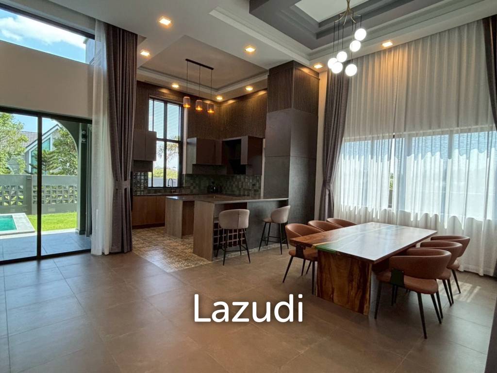 Modern Private Pool Villa Near Mabprachan Lake