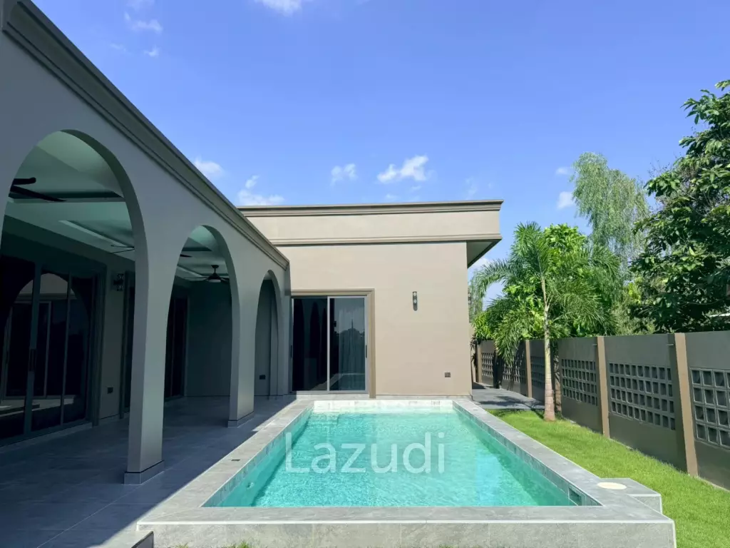 Modern Private Pool Villa Near Mabprachan Lake