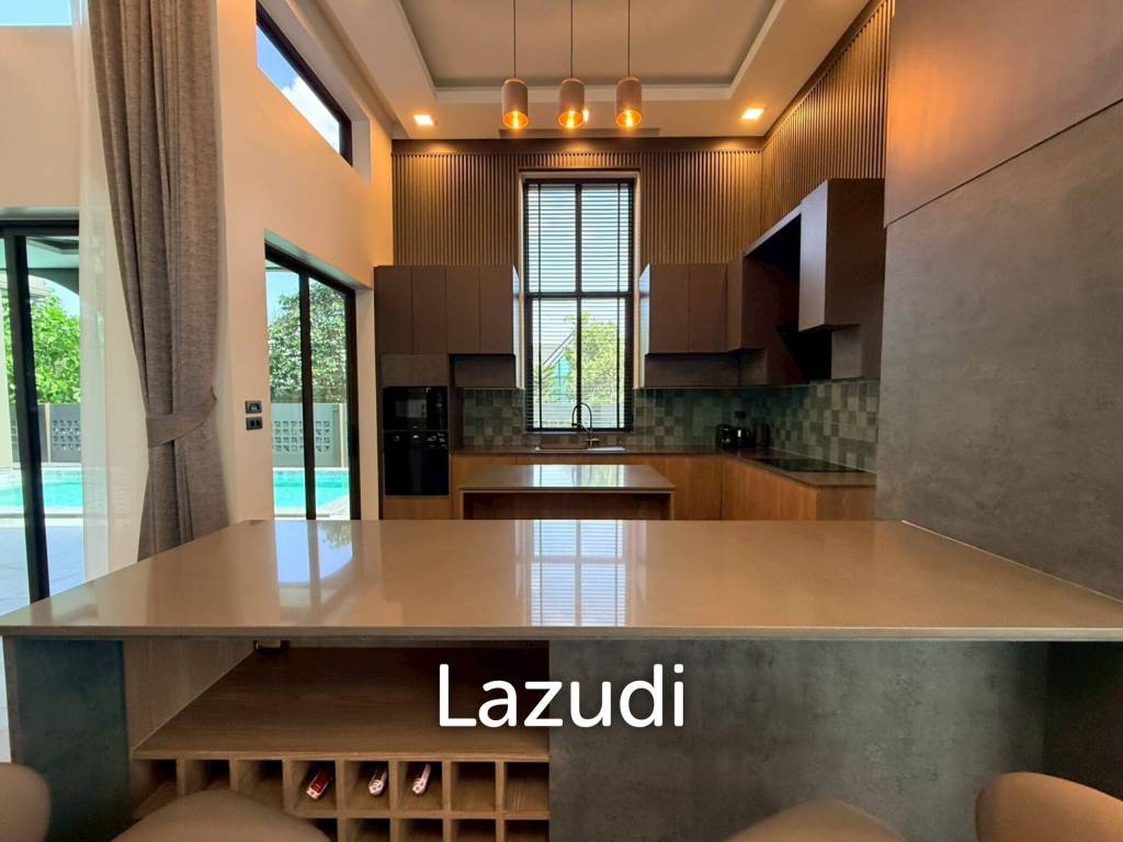 Modern Private Pool Villa Near Mabprachan Lake