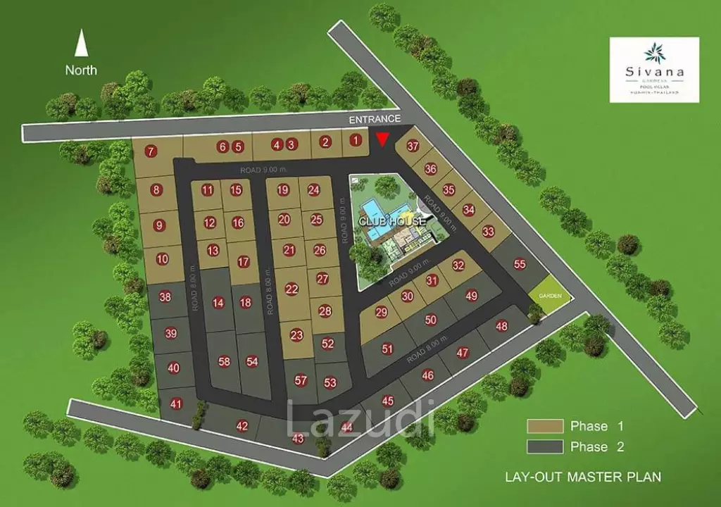 Modern 3-Bedroom Pool Villa in Sivana Gardens