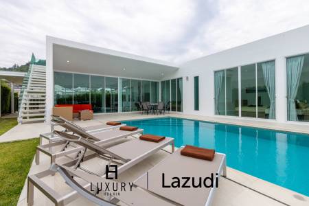 โมเดิร์นพูลวิลล่า 4 ห้องนอน พร้อมดาดฟ้าชมวิว (KH-A5)