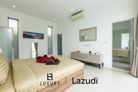 โมเดิร์นพูลวิลล่า 4 ห้องนอน พร้อมดาดฟ้าชมวิว (KH-A5)