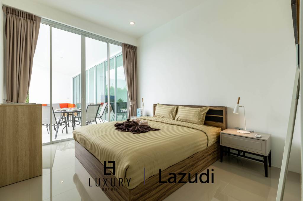 โมเดิร์นพูลวิลล่า 4 ห้องนอน พร้อมดาดฟ้าชมวิว (KH-A5)