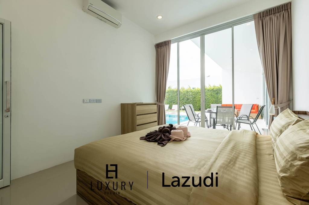 โมเดิร์นพูลวิลล่า 4 ห้องนอน พร้อมดาดฟ้าชมวิว (KH-A5)