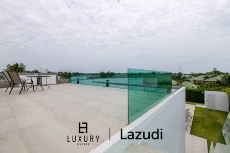 โมเดิร์นพูลวิลล่า 4 ห้องนอน พร้อมดาดฟ้าชมวิว (KH-A5)