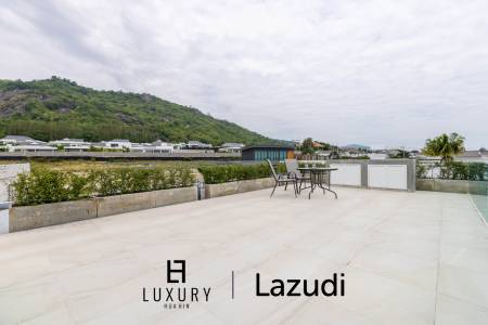 โมเดิร์นพูลวิลล่า 4 ห้องนอน พร้อมดาดฟ้าชมวิว (KH-A5)