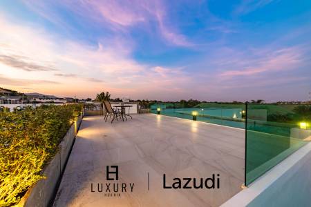 โมเดิร์นพูลวิลล่า 4 ห้องนอน พร้อมดาดฟ้าชมวิว (KH-A5)