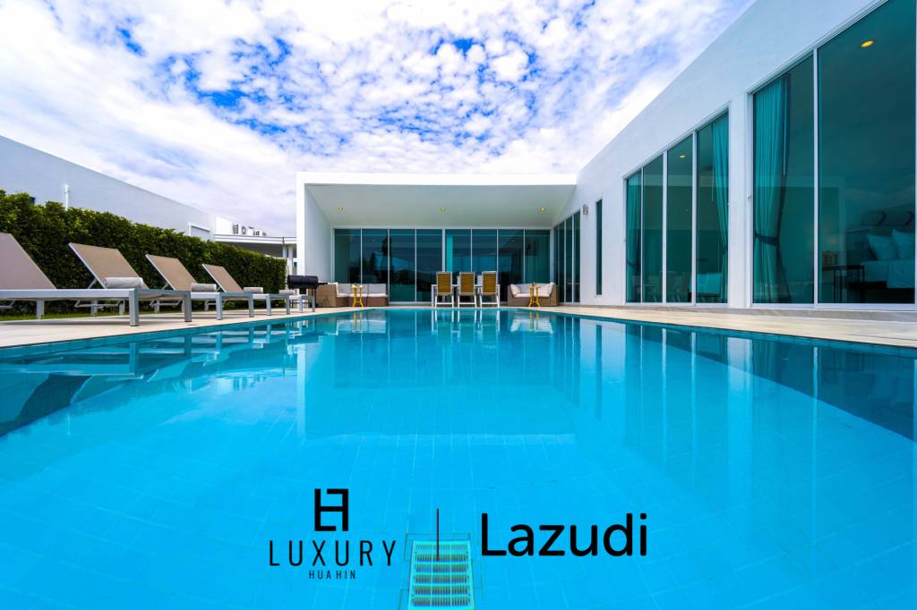 โมเดิร์นพูลวิลล่า 4 ห้องนอน พร้อมความบันเทิงครบวงจร (KH-A6)