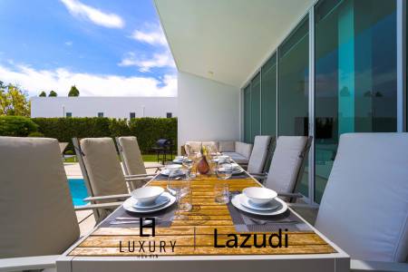 โมเดิร์นพูลวิลล่า 4 ห้องนอน พร้อมความบันเทิงครบวงจร (KH-A6)