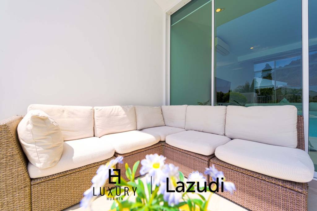 โมเดิร์นพูลวิลล่า 4 ห้องนอน พร้อมความบันเทิงครบวงจร (KH-A6)