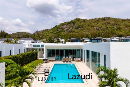 โมเดิร์นพูลวิลล่า 4 ห้องนอน พร้อมความบันเทิงครบวงจร (KH-A6)