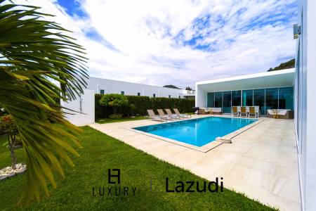 โมเดิร์นพูลวิลล่า 4 ห้องนอน พร้อมความบันเทิงครบวงจร (KH-A6)