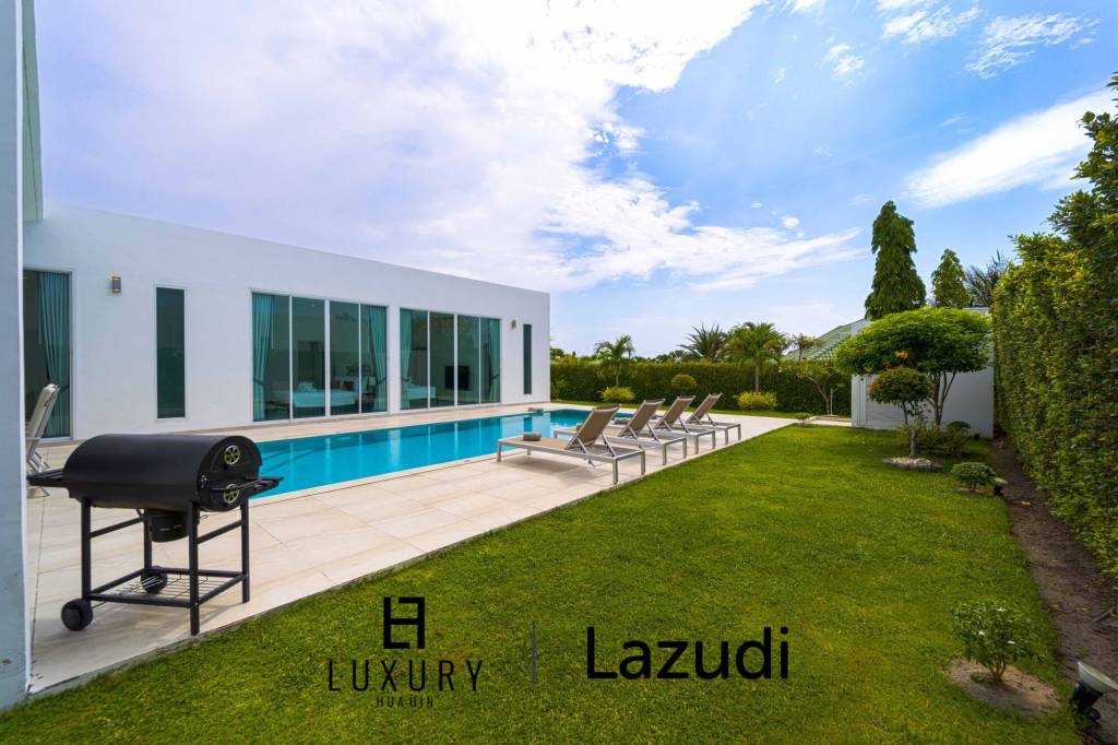 โมเดิร์นพูลวิลล่า 4 ห้องนอน พร้อมความบันเทิงครบวงจร (KH-A6)