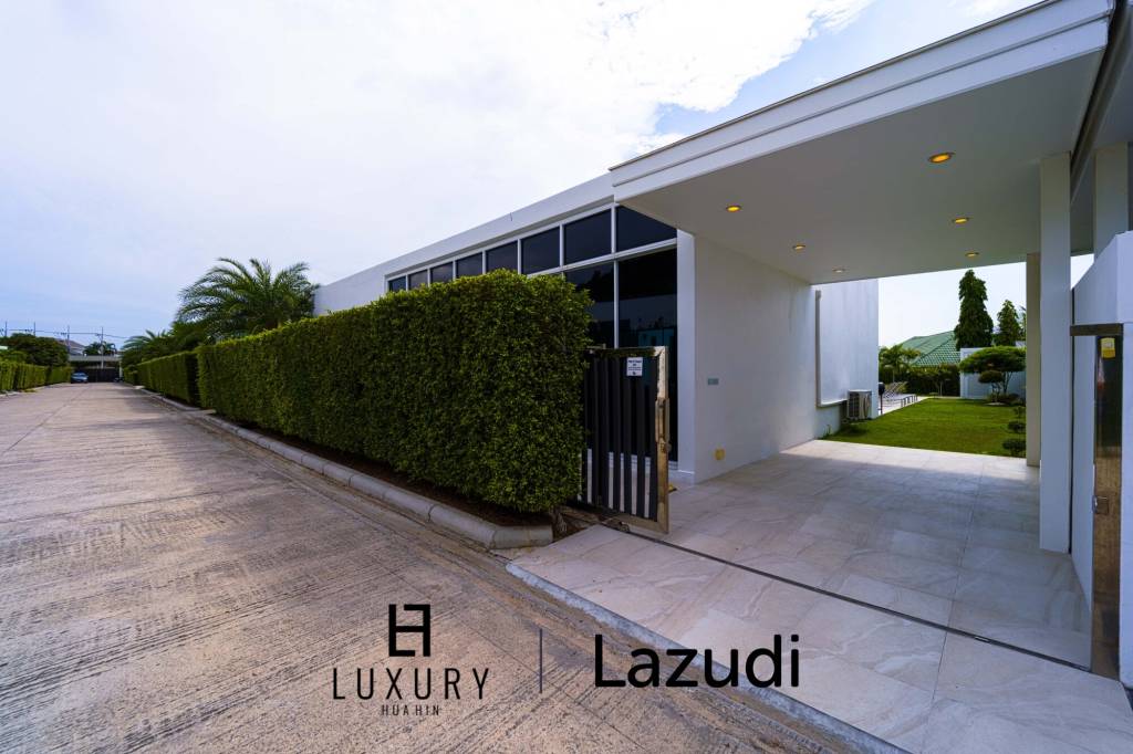 โมเดิร์นพูลวิลล่า 4 ห้องนอน พร้อมความบันเทิงครบวงจร (KH-A6)