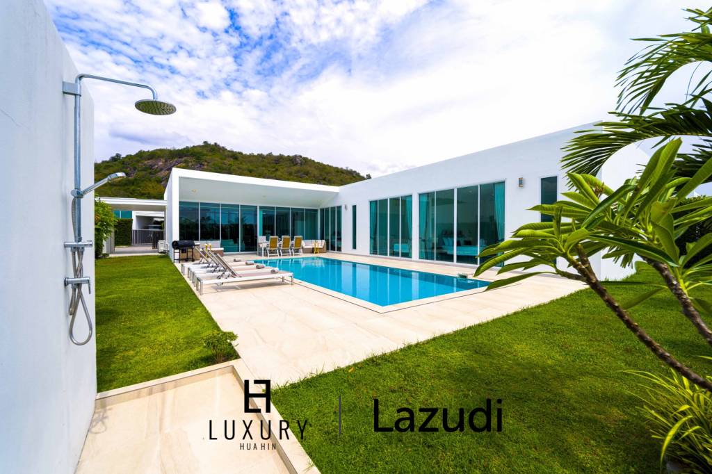 โมเดิร์นพูลวิลล่า 4 ห้องนอน พร้อมความบันเทิงครบวงจร (KH-A6)