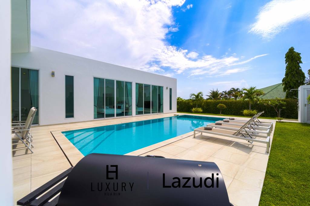 โมเดิร์นพูลวิลล่า 4 ห้องนอน พร้อมความบันเทิงครบวงจร (KH-A6)