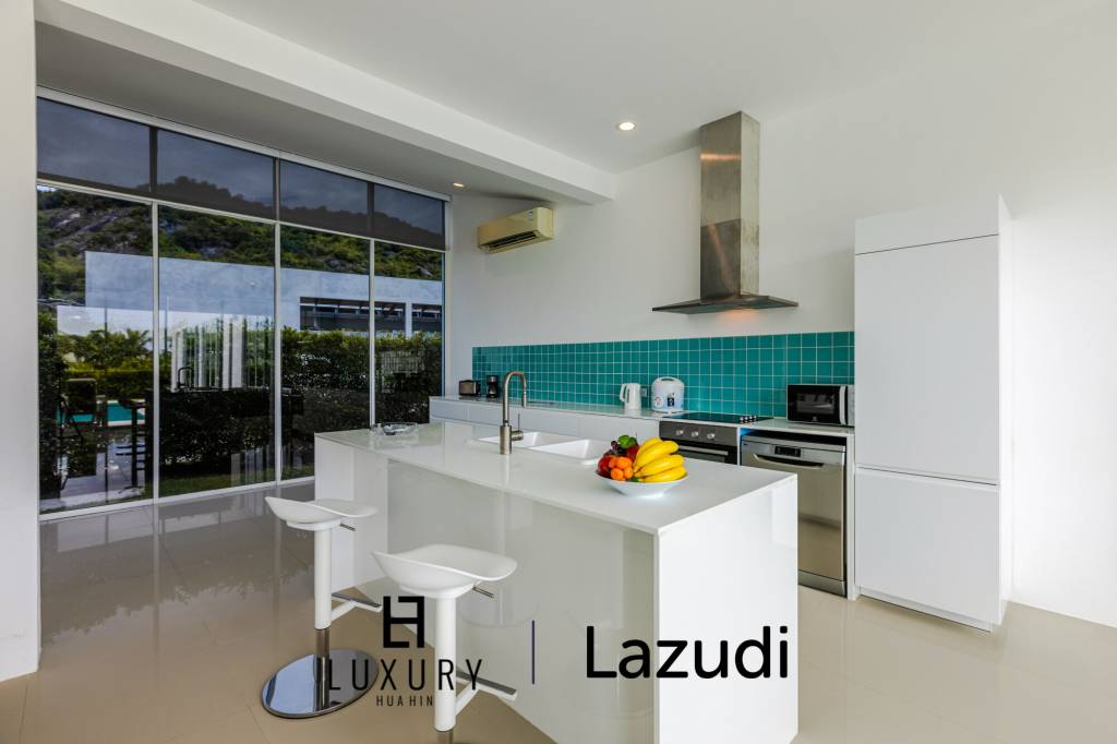 โมเดิร์นพูลวิลล่า 4 ห้องนอน พร้อมความบันเทิงครบวงจร (KH-A6)