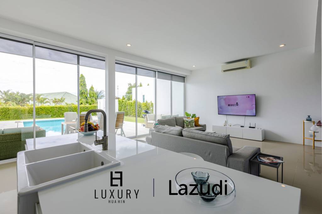 โมเดิร์นพูลวิลล่า 4 ห้องนอน พร้อมความบันเทิงครบวงจร (KH-A6)